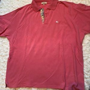 Men’s Burberry polo top